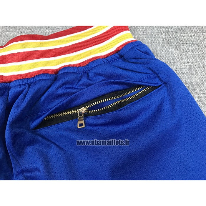 Short Golden State Warriors 75th Just Don Bleu